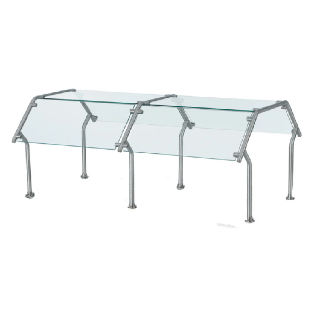 Vollrath 98638 Standard Contemporary Breath Guards For Stainless Steel Countertops