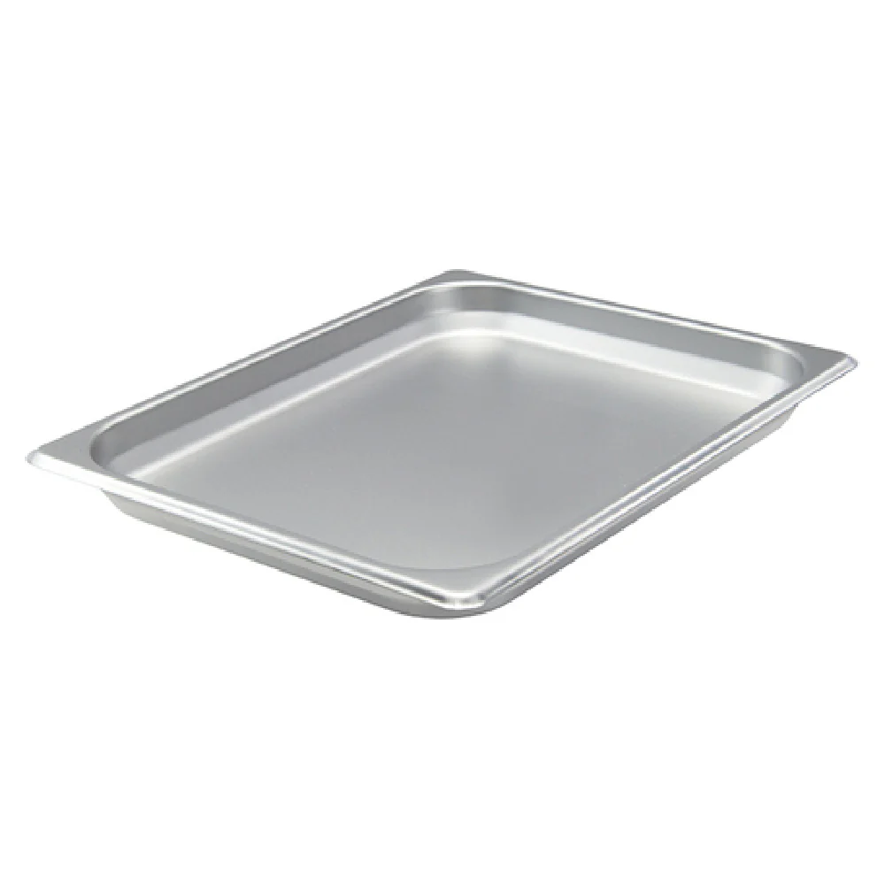 Winco SPJH-201 12-3/4 Inch Steam Table Pan 22 Gauge Heavy Weight Stainless Steel