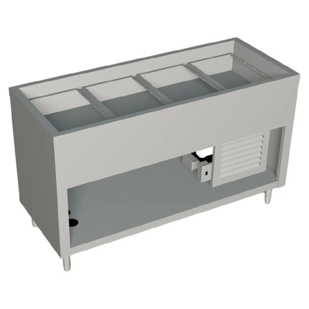 Duke 316-25PG-N7_217103 60 Inch Cold Pan Unit Touchscreen Control Stainless Steel