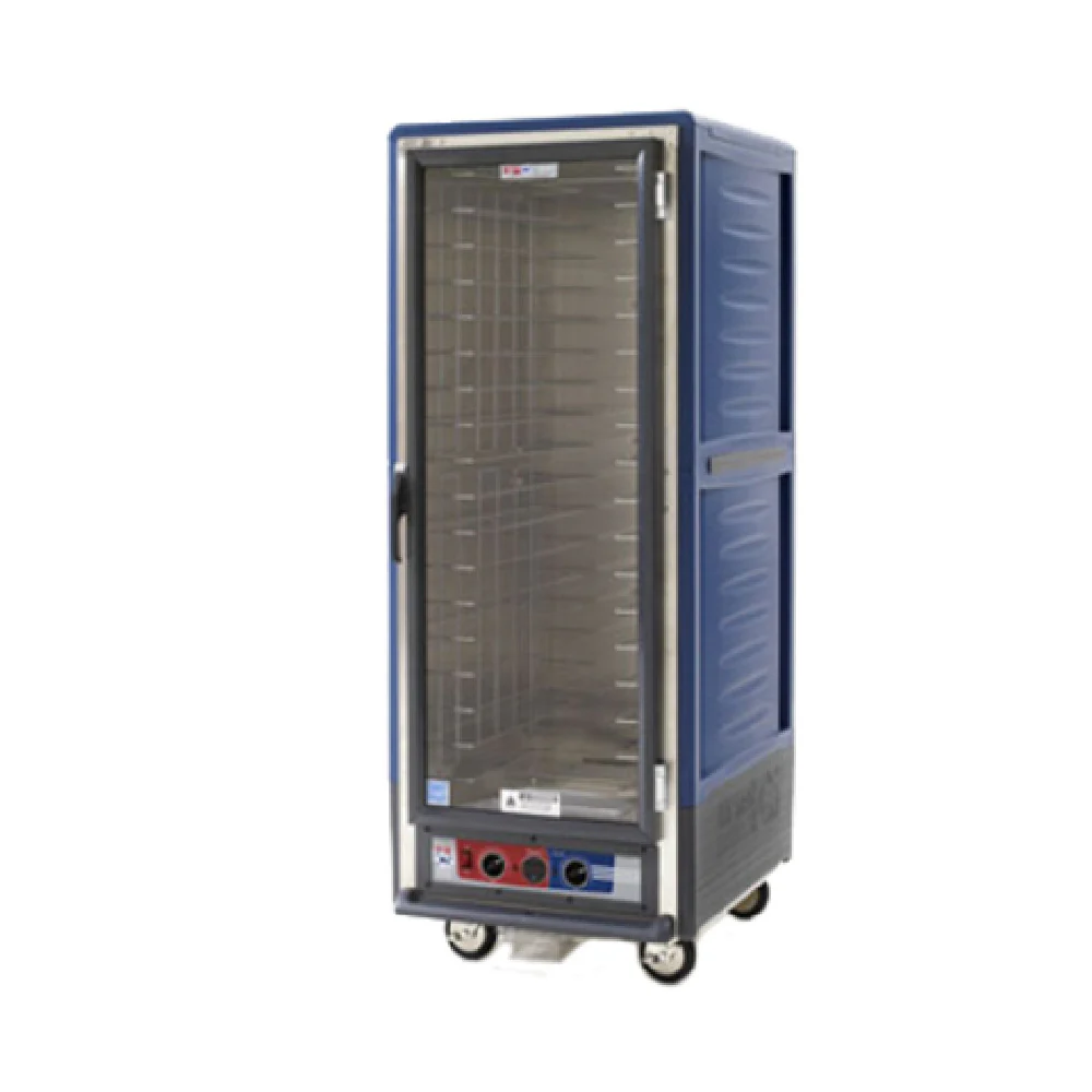 Metro C539-CLFC-L-BU 28 Inch Heated Holding Proofing Cabinet Mobile Aluminum Metro C539-CLFC-L-BU 28 Inch Heated Holding Proofing Cabinet Mobile Aluminum