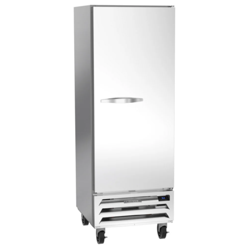 Beverage Air RB12HC-1S 24 Inch Vista Refrigerator 11.8 cu with 1 Section Aluminum