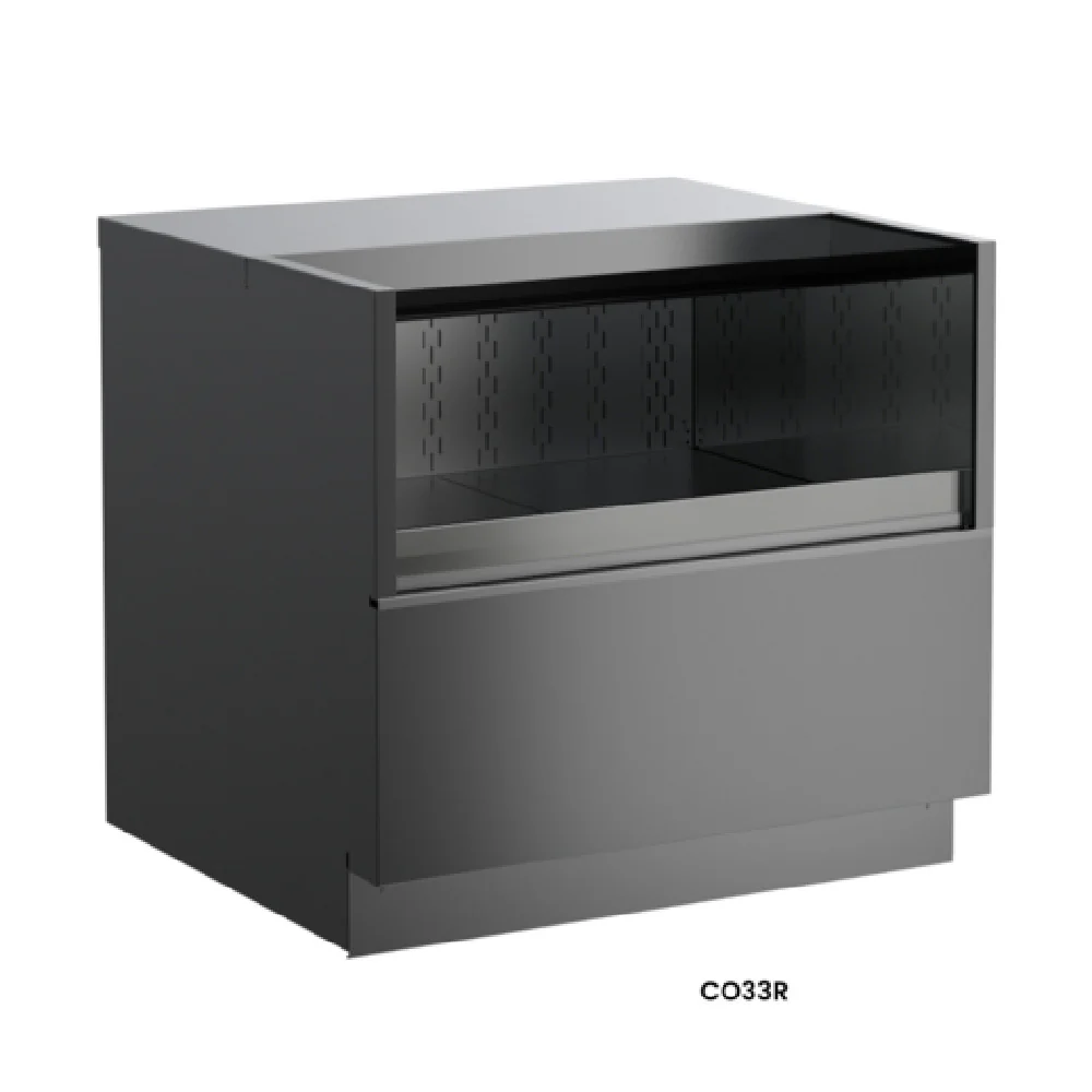 Structural Concepts CO63R-CH 71 Inch Self-Service Refrigerated Display Case with End Panels