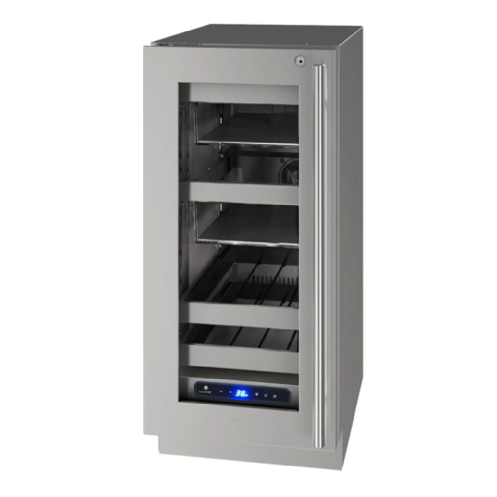 U-Line Corporation UHBV515-SG51A 15 Inch Stainless Steel Undercounter Refrigerator U-Line Corporation UHBV515-SG51A 15 Inch Stainless Steel Undercounter Refrigerator