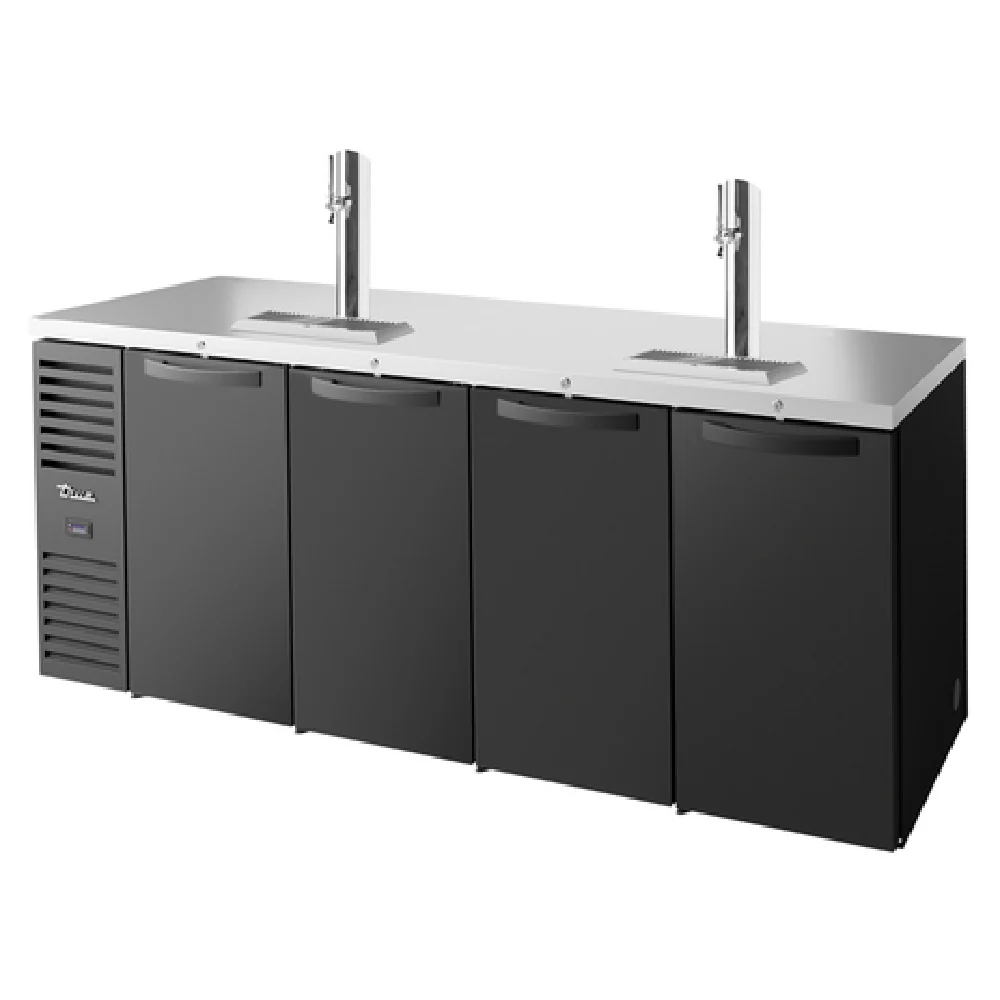 True Refrigeration TDR92-RISZ1-L-B-SSSS-1 92 Inch Refrigerated Draft Beer Cooler True Refrigeration TDR92-RISZ1-L-B-SSSS-1 92 Inch Refrigerated Draft Beer Cooler