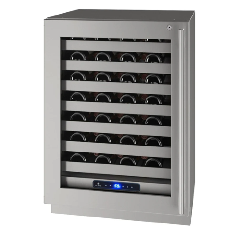 U-Line Corporation UHWC524-SG51A 23 Inch Wine Cellar Cabinet Stainless Steel with 1 Section