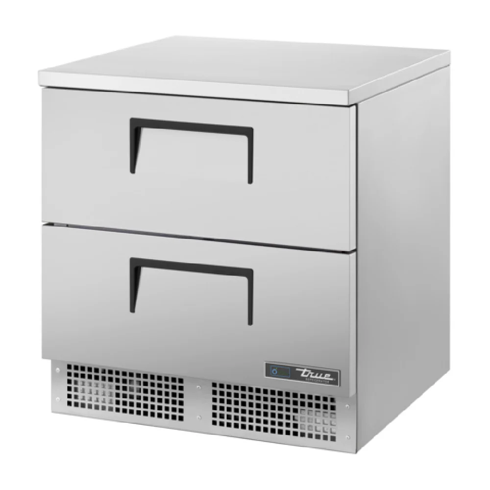 True Refrigeration TFT-32D-2-HC 32 Inch Work Top Refrigerator with 2 Drawers