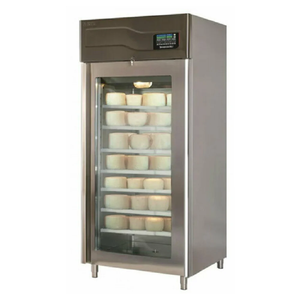 Omcan 45516 35 Inch Cheese Drying Cabinet with Top Mounted Refrigeration Stainless Steel Omcan 45516 35 Inch Cheese Drying Cabinet with Top Mounted Refrigeration Stainless Steel