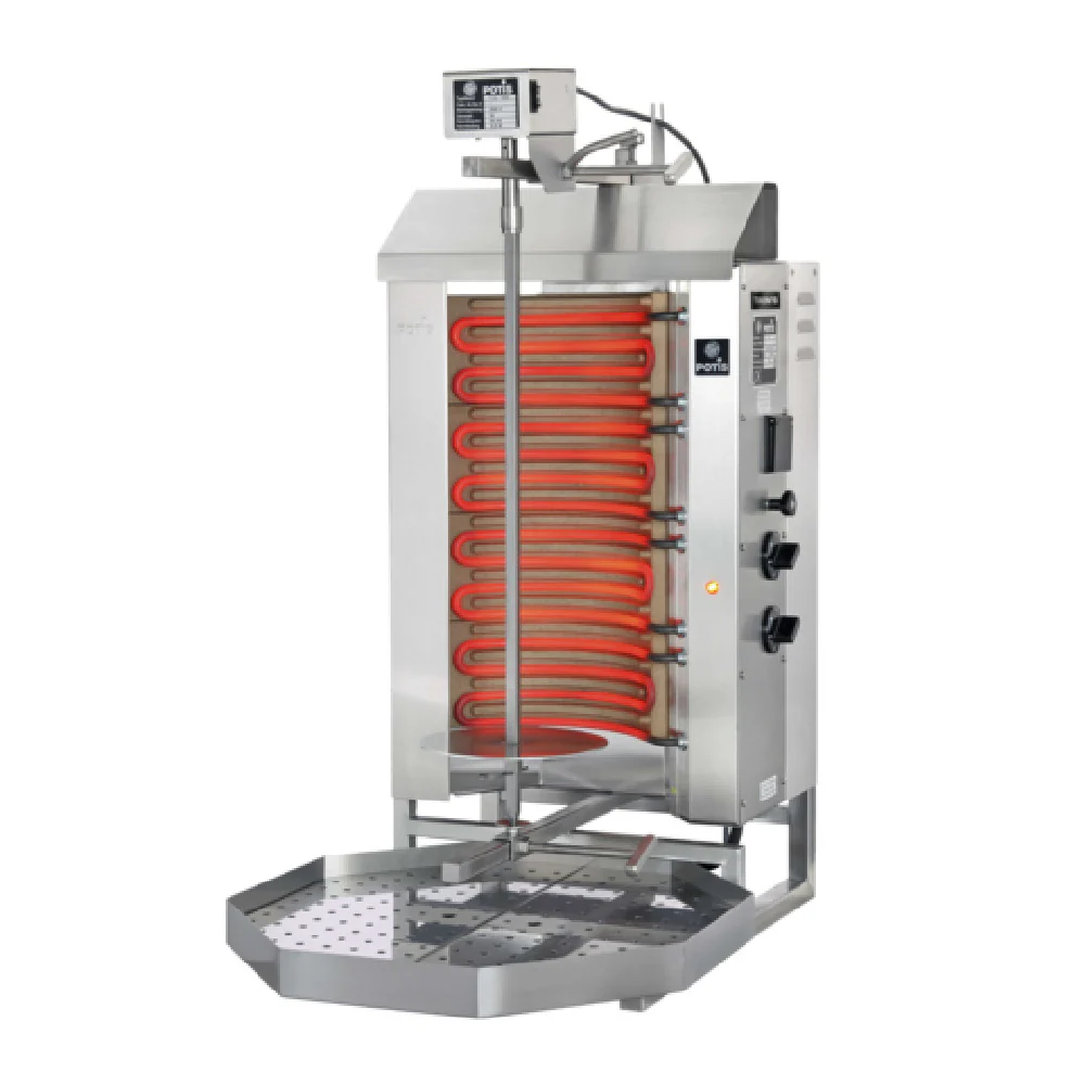 Omcan 49063 17 Inch Electric Vertical Broiler with Dual Infrared Burners Omcan 49063 17 Inch Electric Vertical Broiler with Dual Infrared Burners