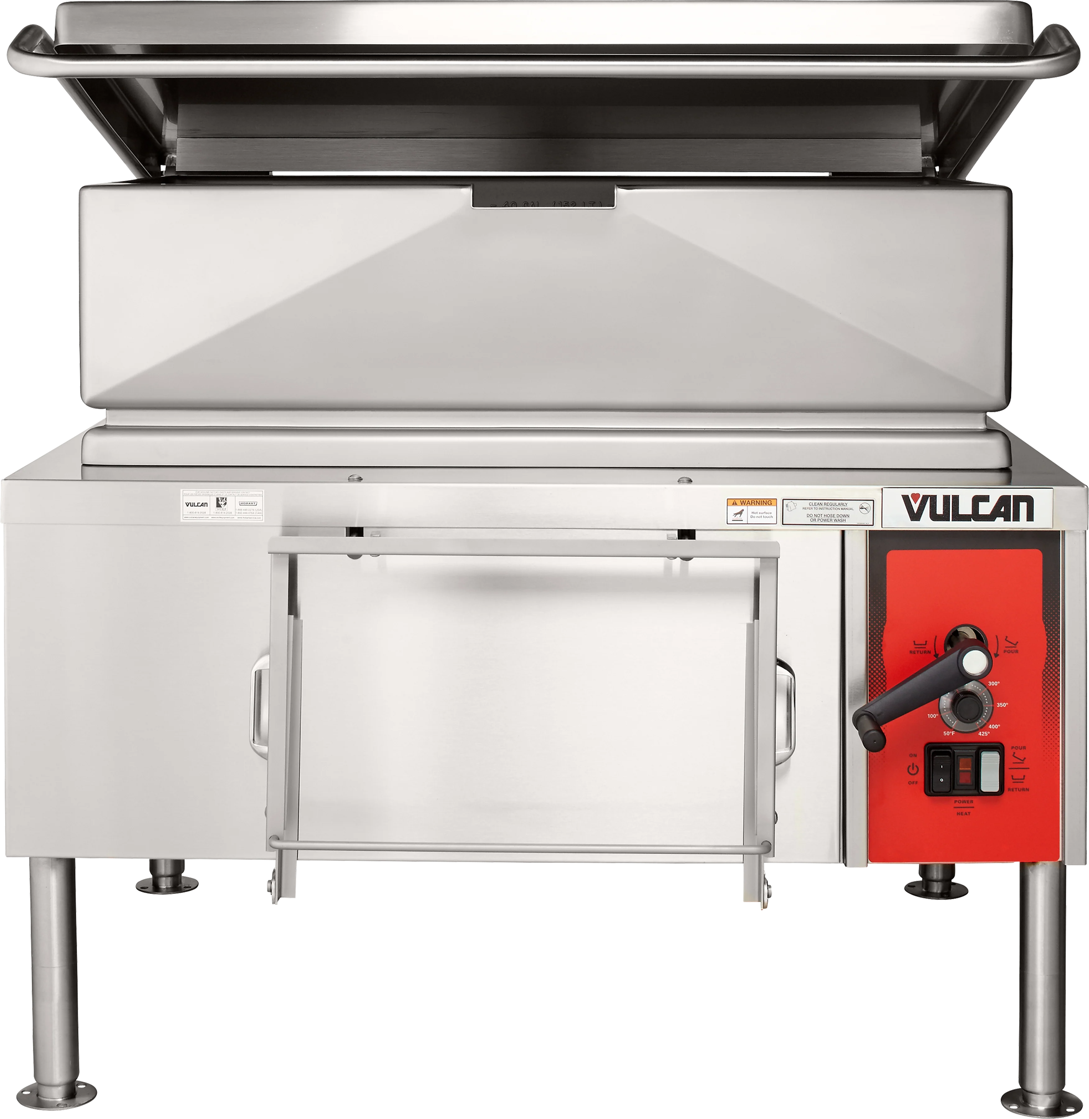 Vulcan VE40_240/60/3 46 Inch Electric Braising Pan with Manual Tilt Vulcan VE40_240/60/3 46 Inch Electric Braising Pan with Manual Tilt