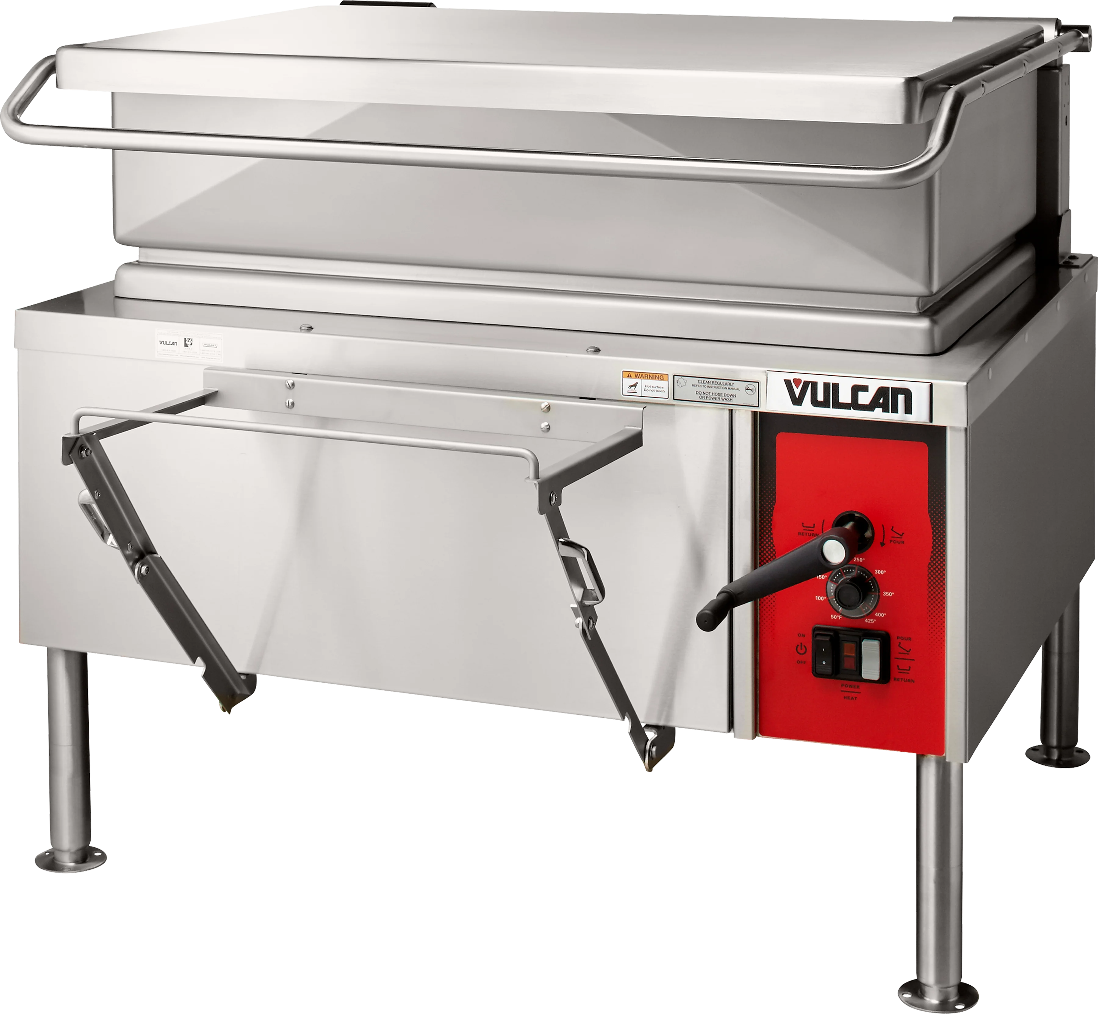 Vulcan VE40_240/60/3 46 Inch Electric Braising Pan with Manual Tilt Vulcan VE40_240/60/3 46 Inch Electric Braising Pan with Manual Tilt