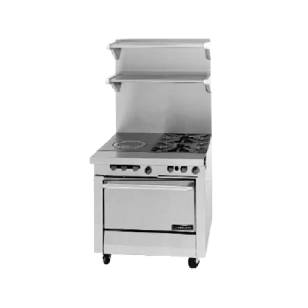 Garland M54T_NAT 34 Inch Gas Heavy Duty Range with 2 Burners 35000 BTU