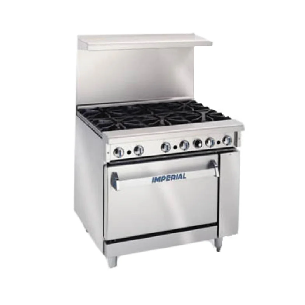 Imperial IR-4-G12T-E-XB_208/60/3 36 Inch Electric Restaurant Range with 4 Burners