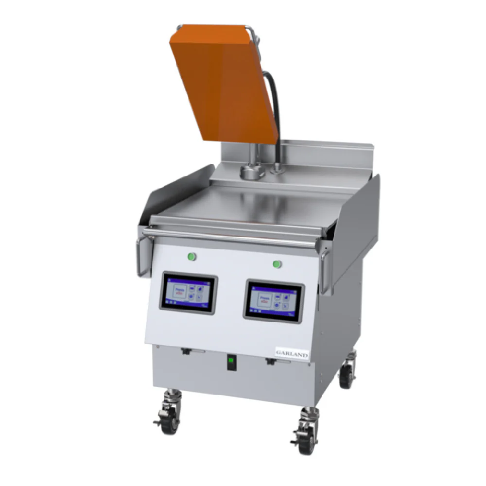 Garland XPG24-1L_LP 24 Inch Gas Griddle with One Platen On Left 40000 BTU
