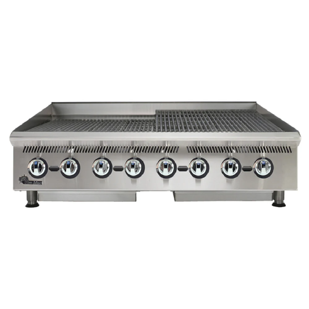 Star 8148RCBB_LP 48 Inch Gas Charbroiler with Steel Radiants 160000 BTU