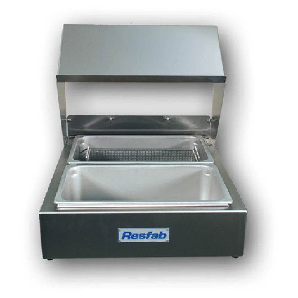 Resfab BT-2C Breading Station Counter Model Stainless Steel Breading & Dipping Pans