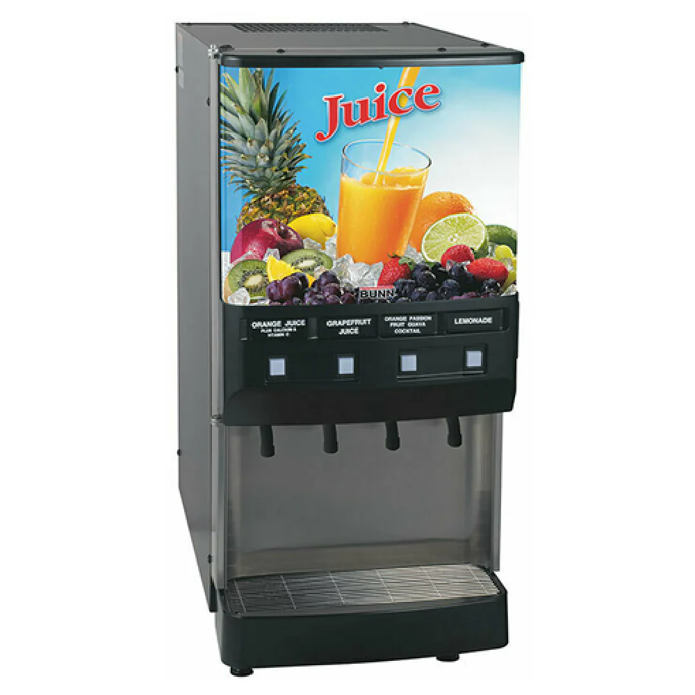 Bunn 37300.0000 15 Inch Push and Hold Electric Juice Dispenser with 4 Valves