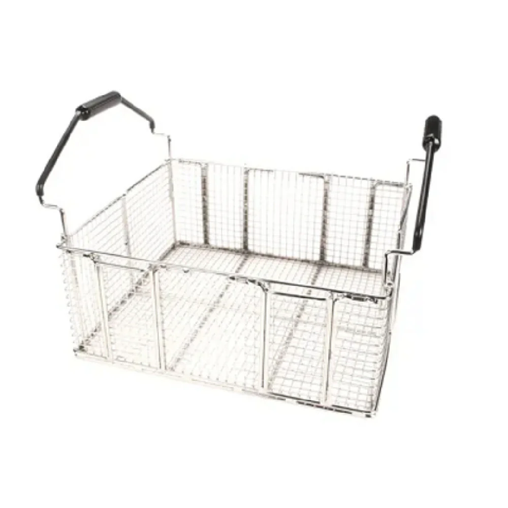 Henny Penny 64211@OF Fryer Basket Full-size Nickel-Plated Steel with Handles Henny Penny 64211@OF Fryer Basket Full-size Nickel-Plated Steel with Handles