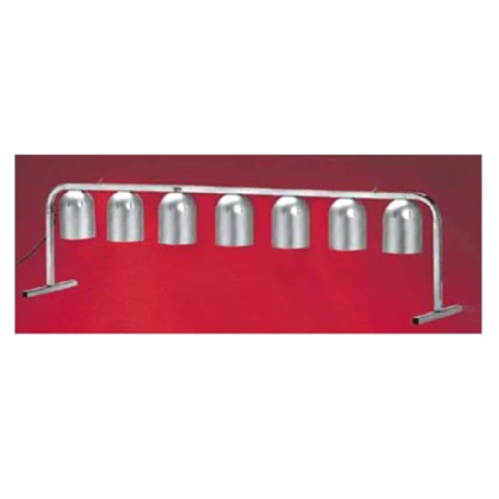 Nemco 6008-7 69 Inch Portable Counter Heat Lamp 7 Bulb Electric with Infrared