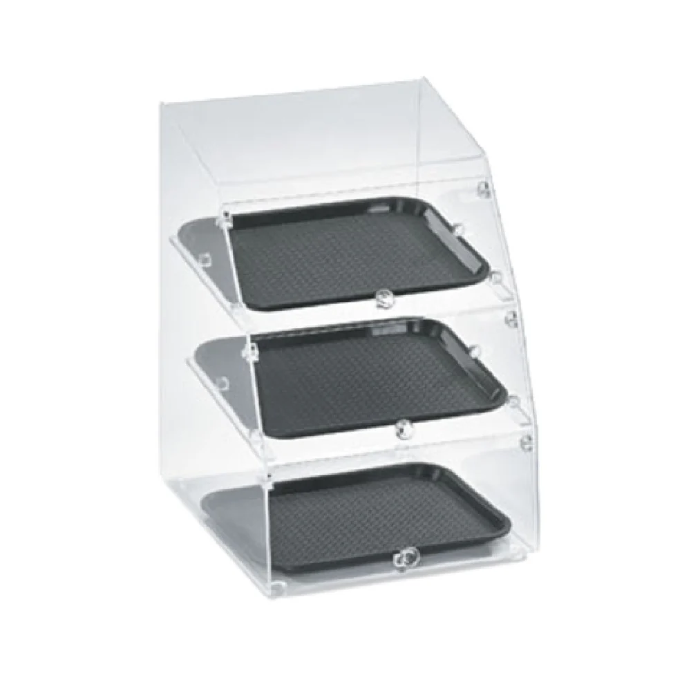 Vollrath MBC1014-3F-06 14 Inch Display Case Self Service Curved Front Acrylic