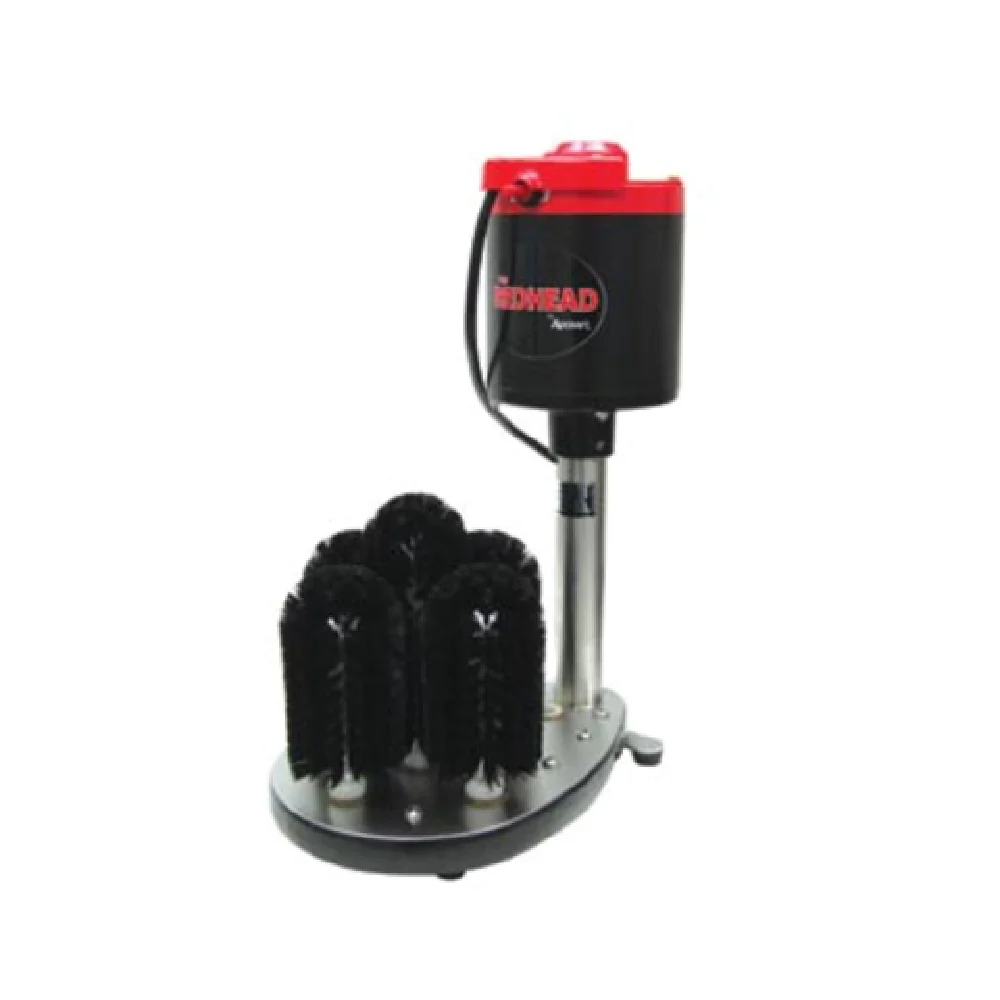 Admiral Craft GW-120 8 Inch Electric Glass Washer Upright with 5 Brush Set Admiral Craft GW-120 8 Inch Electric Glass Washer Upright with 5 Brush Set