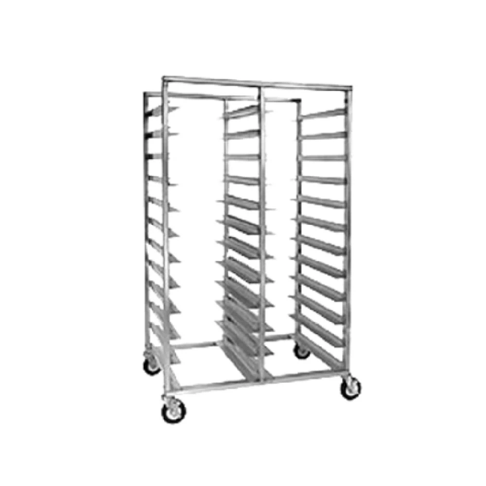Cres Cor 22131824B 42 Inch Mobile Tray Rack with Swivel Casters