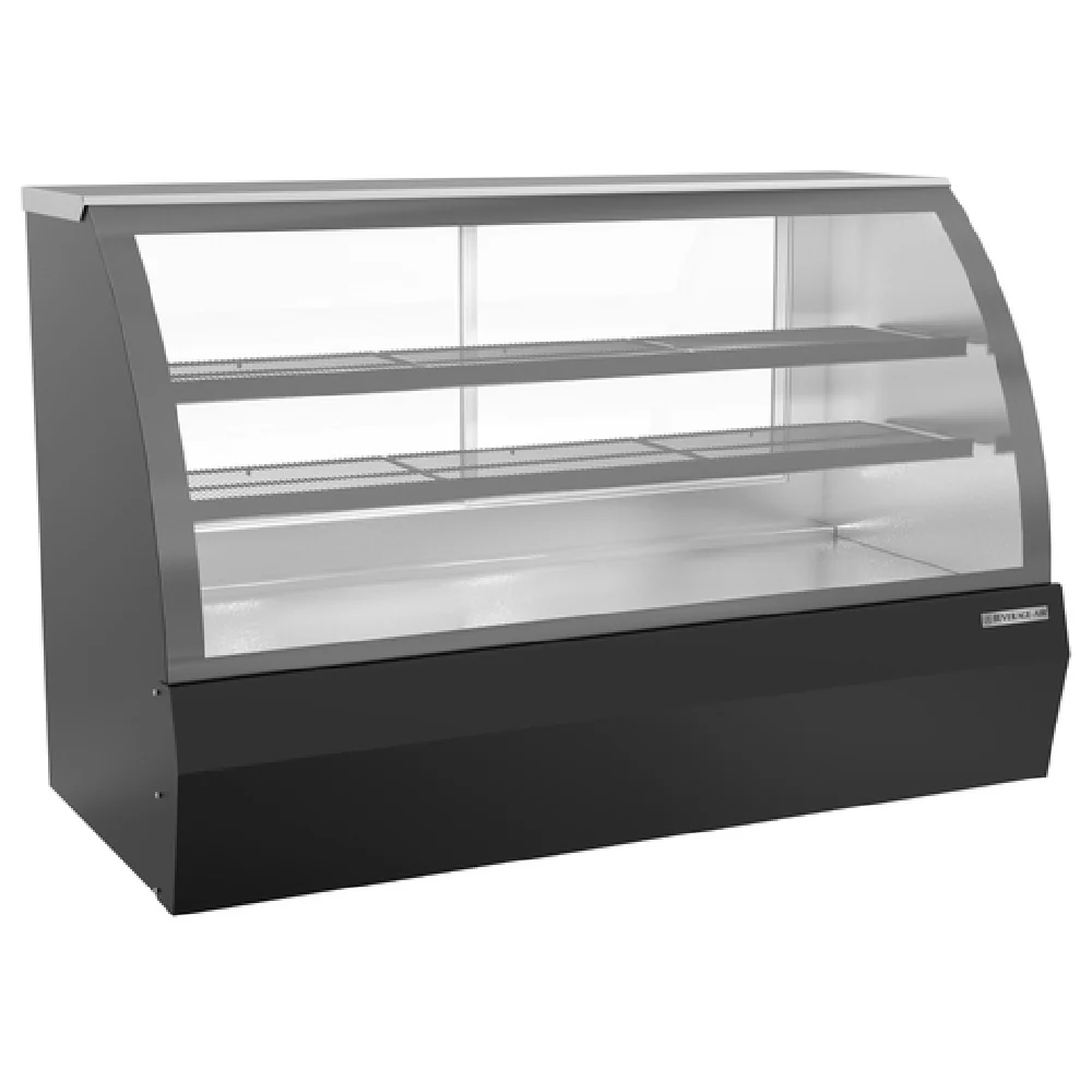 Beverage Air CDR6HC-1-B-D 73 Inch Dry Deli Case Open Food Rated Stainless Steel