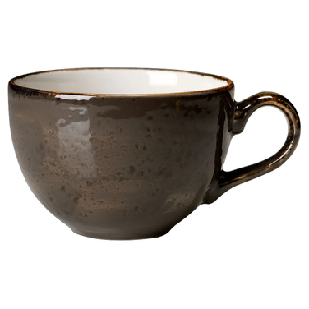 Steelite 11540152 12 Oz Cup Vitrified Ceramic Low Microwave Dishwasher Safe