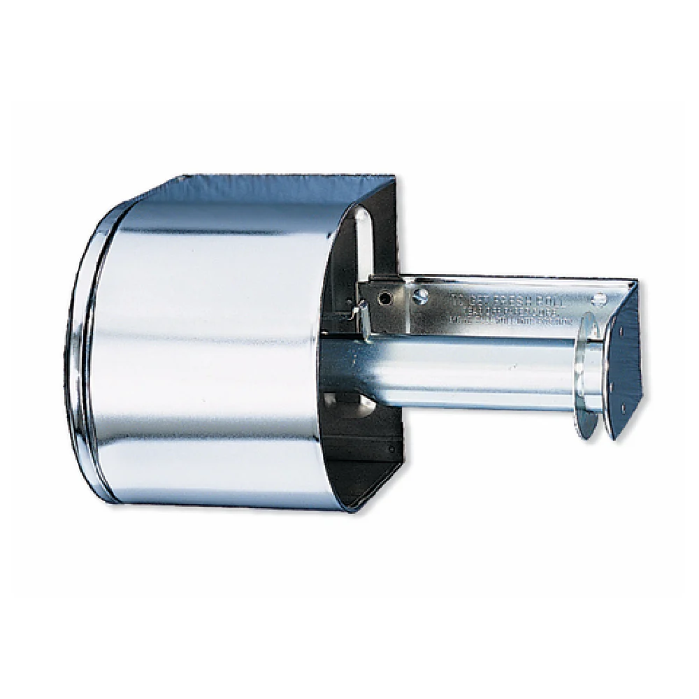 Carlisle R1500XC 10 Inch Toilet Tissue Dispenser 20 Gauge Steel Chrome Finish
