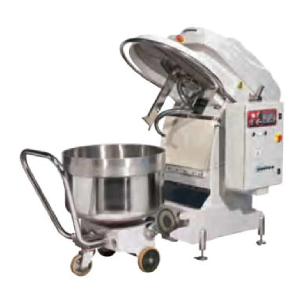 Univex SL250RB 52 Inch Spiral Mixer Removable Bowl 550 lb Dough Capacity with Timer and Dolly
