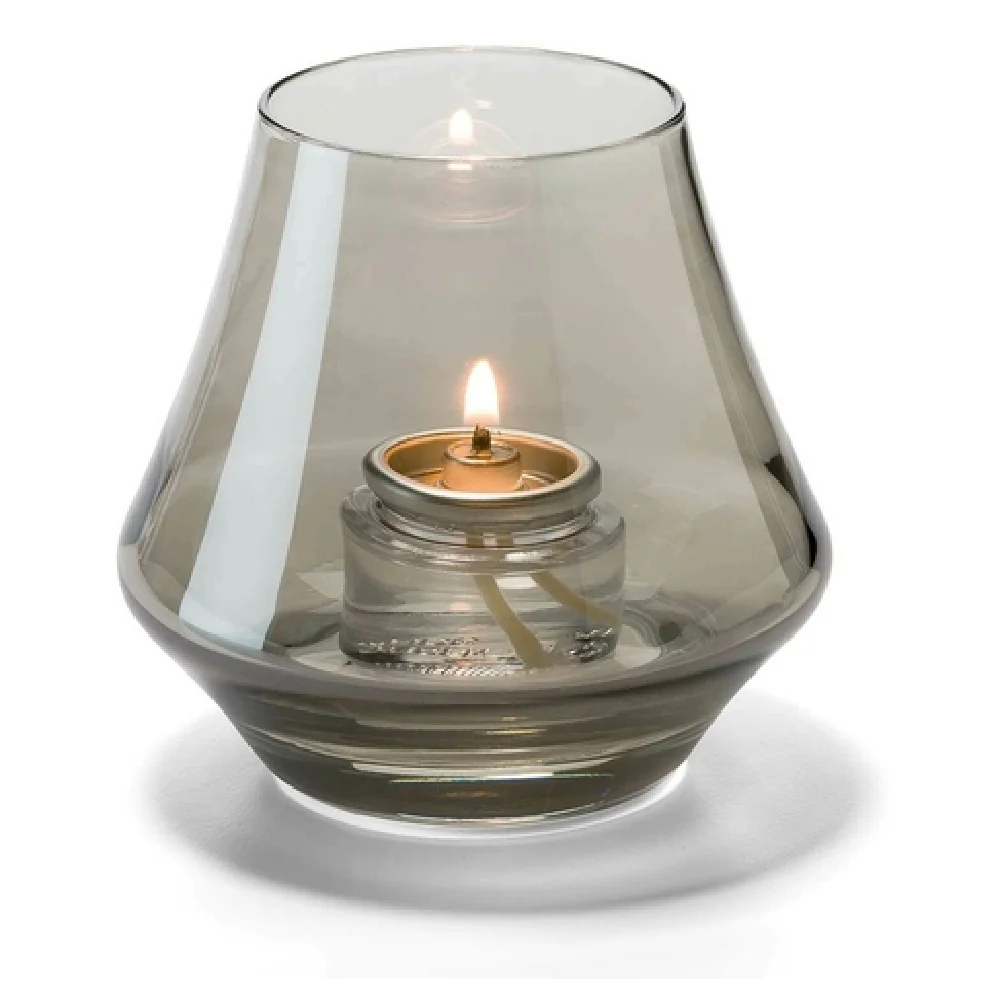 Hollowick 6955S 2-3/4 Dia Bell Form with Smoke Lustre Glass Votive Lamp