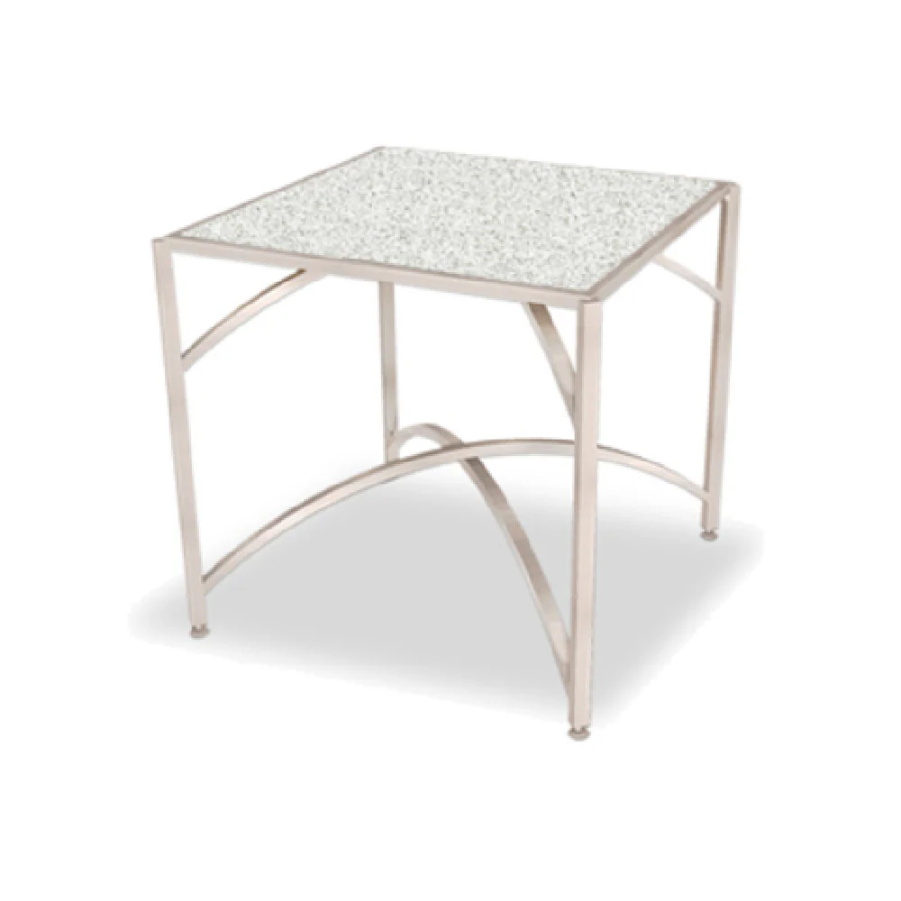 Forbes Industries 7037T-36 36 Inch Square Collapsible Table Stainless Steel Brushed Finish