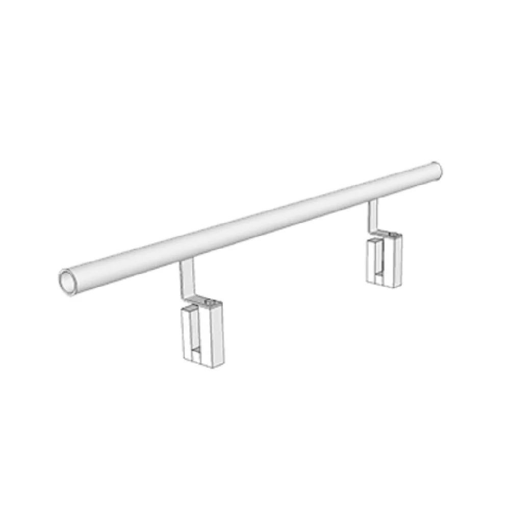 Forbes Industries 4185-3 3'L Chair/Table Stops Reinforced Steel Tube Black Powder-Epoxy Finish Forbes Industries 4185-3 3'L Chair/Table Stops Reinforced Steel Tube Black Powder-Epoxy Finish