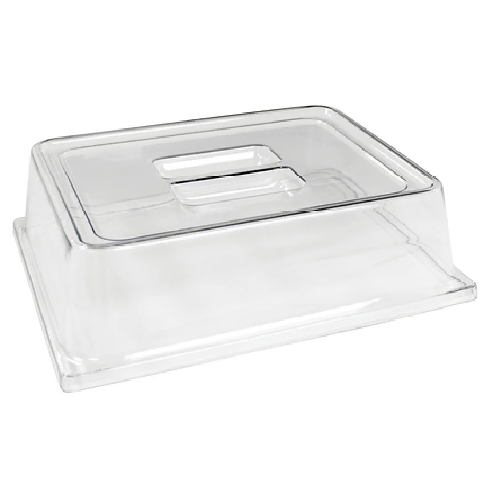 Steelite 6470ML11 13 Inch GN 1/2 Cover Plastic Dome Food Pan - 3 Packs