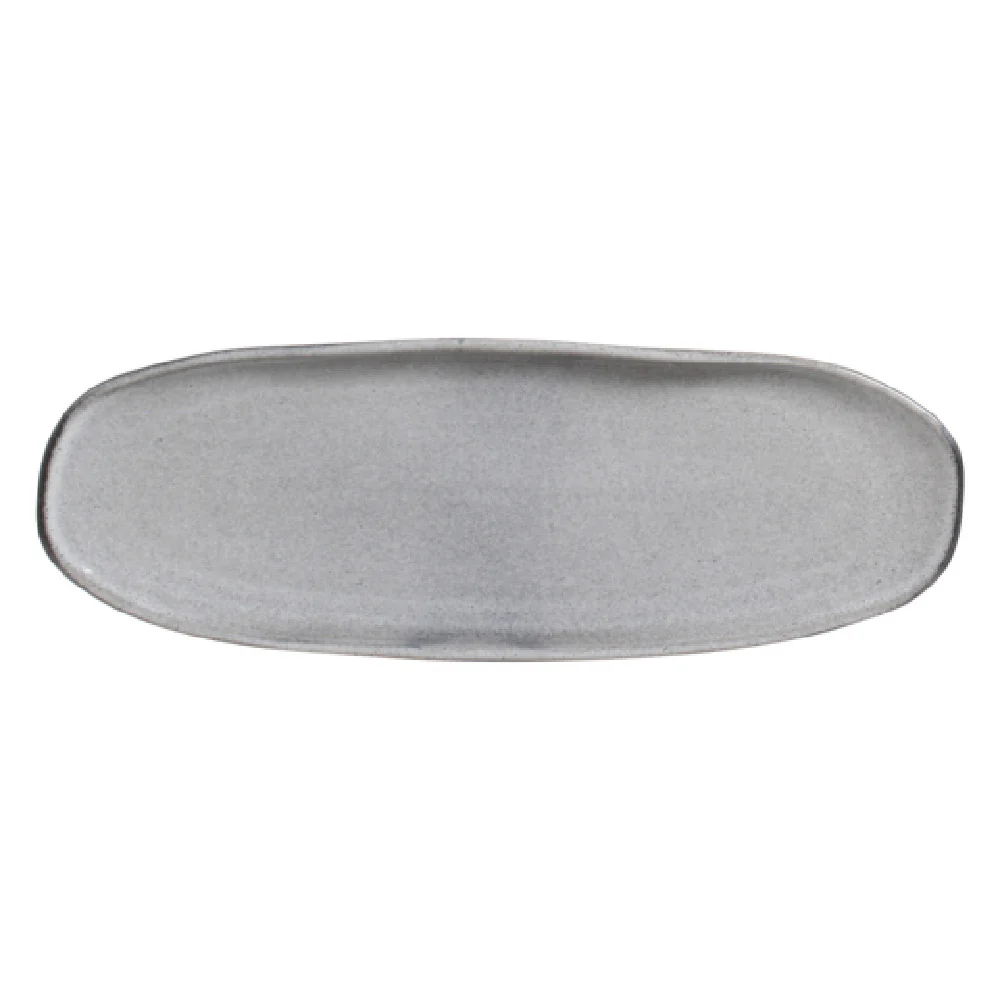 Porto Brasil 14214115801 14 Inch Stoneware Shallow Organic Plater Oval Porto Brasil 14214115801 14 Inch Stoneware Shallow Organic Plater Oval