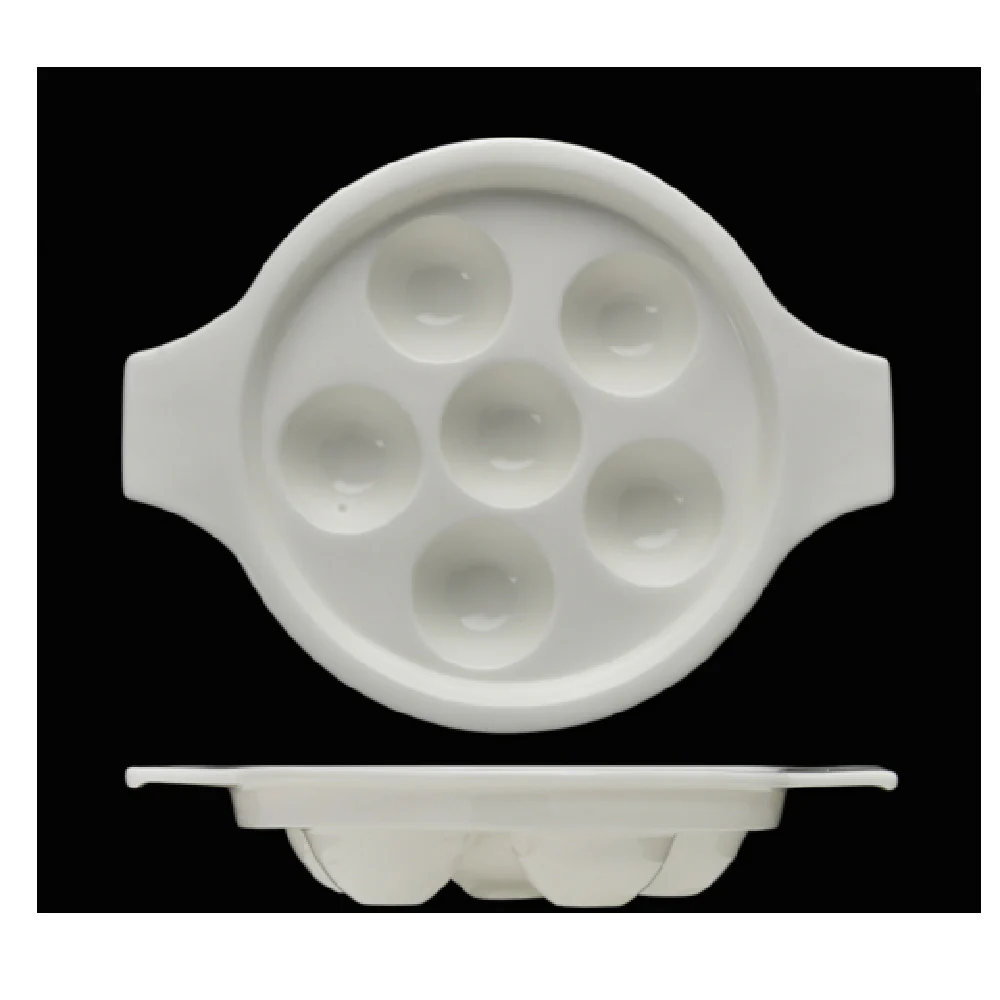 Fortessa 5100.F0000.31 6.99 Inch Basics Escargot Dish with Handle Vitrified China Fortessa 5100.F0000.31 6.99 Inch Basics Escargot Dish with Handle Vitrified China