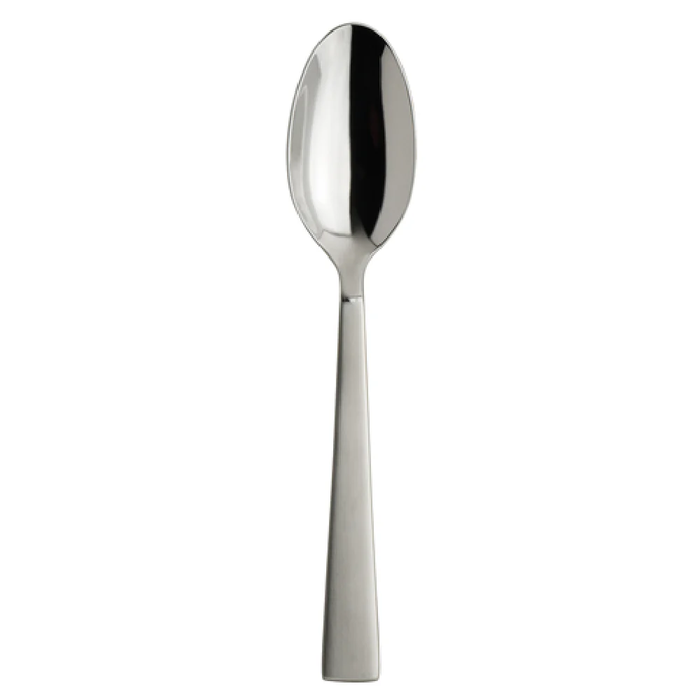 Steelite 5741SX003 7 Inch Oval Bowl Soup/Dessert Spoon 18/10 Stainless Steel Ridge Half Satin