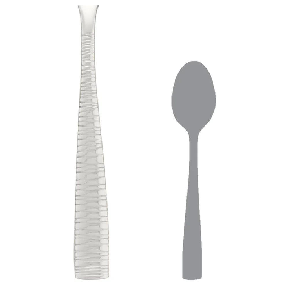 Steelite 5732SX003 7-7/8 Inch Soup and Dessert Spoon Oval Bowl 18/10 Stainless Steel