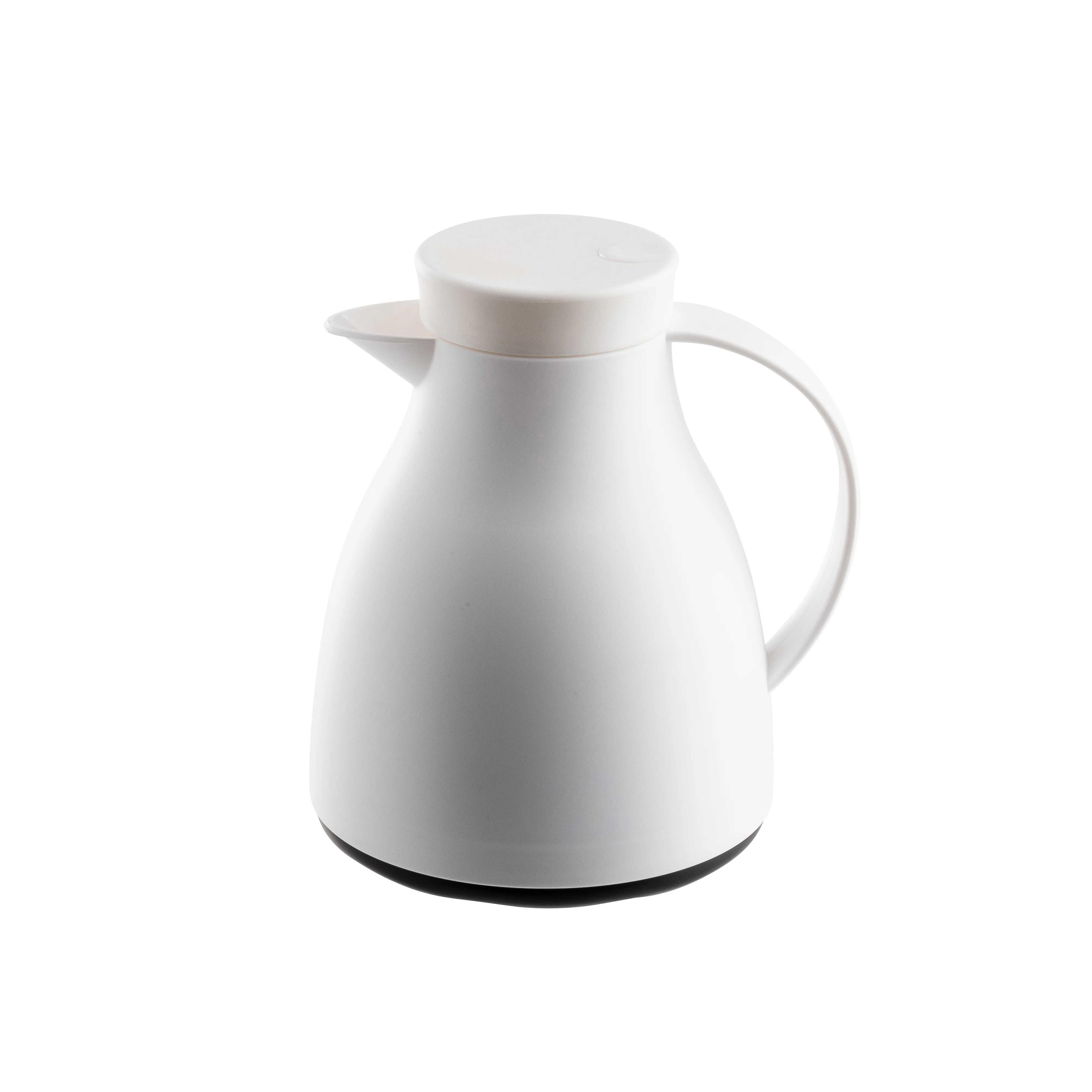 Tablecraft 12662 17 Oz Cash and Carry Coffee Carafe Vacuum Insulated Plastic White