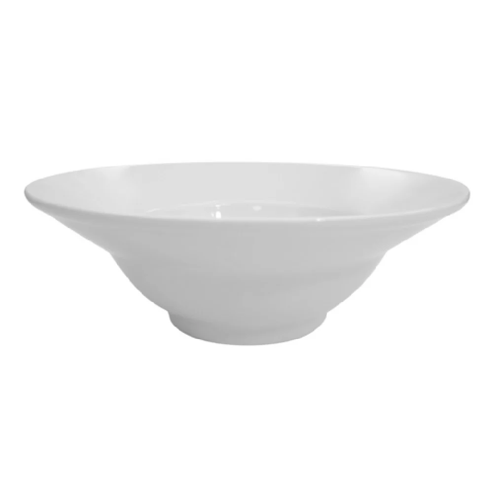 CAC China MXB-15 98 Oz China Bowl with Round Super White Porcelain