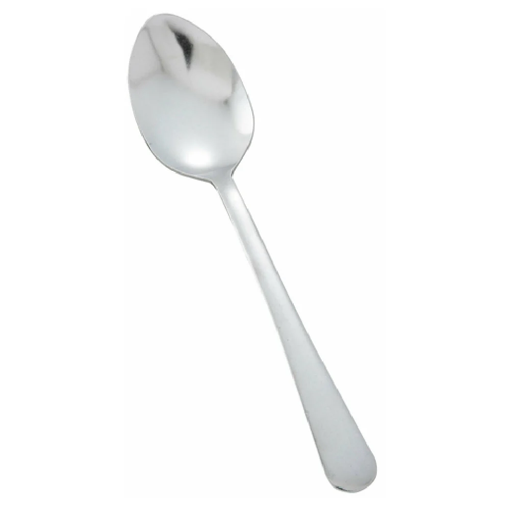 Winco 0002-10 7-5/8 Inch Tablespoon Medium Weight Vibro Finish Stainless Steel