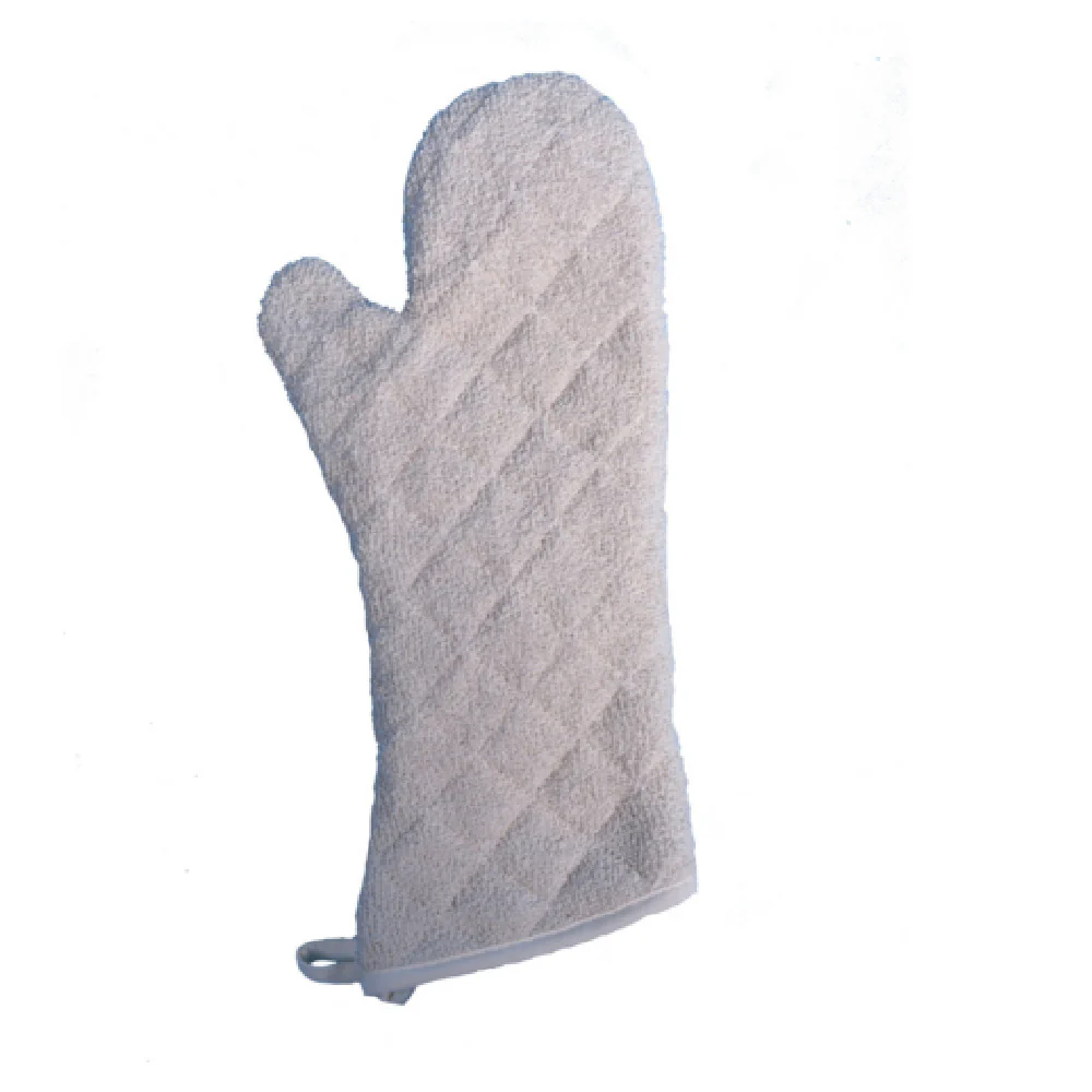 CAC China OMS3-17T 17 Inch Oven Mitt with Terry Cloth and Silicone Lining