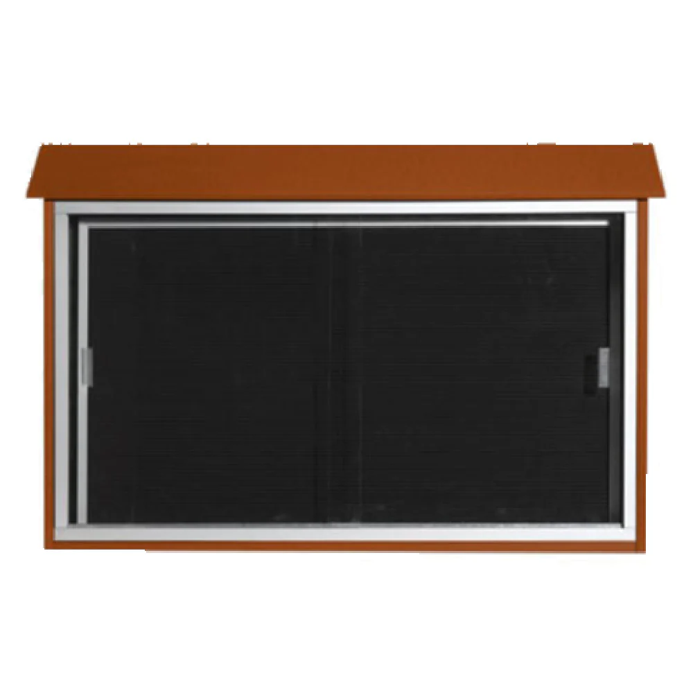 Aarco PLDS3045L-5 45 Inch Weatherproof Wall Mounted Message Center Black Plastic Lumber Aarco PLDS3045L-5 45 Inch Weatherproof Wall Mounted Message Center Black Plastic Lumber