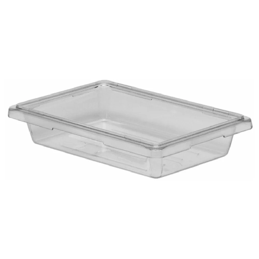 Cambro 12183CW135 12 Inch Camwear Food Storage Container Clear Polycarbonate with Dishwasher Safe