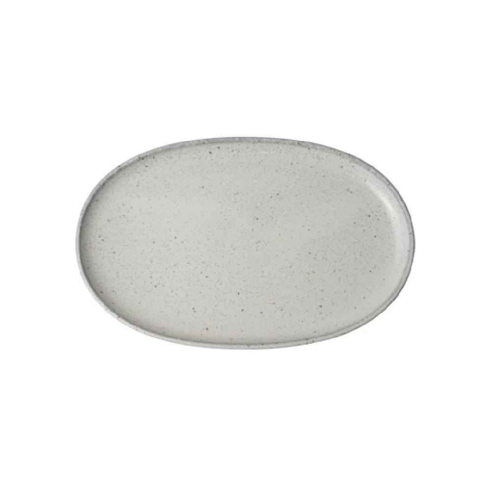 Steelite 6415MY034 11 Inch Oval Plate Wabi Sabi Lichen Porcelain Steelite 6415MY034 11 Inch Oval Plate Wabi Sabi Lichen Porcelain