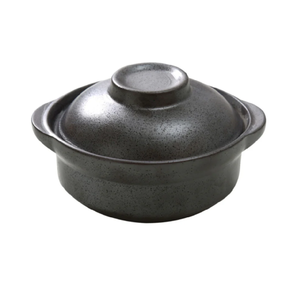 Yanco DB-4107 20 Oz Diamond Black Bowl Round With Lid Porcelain 6-1/2 Inch Yanco DB-4107 20 Oz Diamond Black Bowl Round With Lid Porcelain 6-1/2 Inch