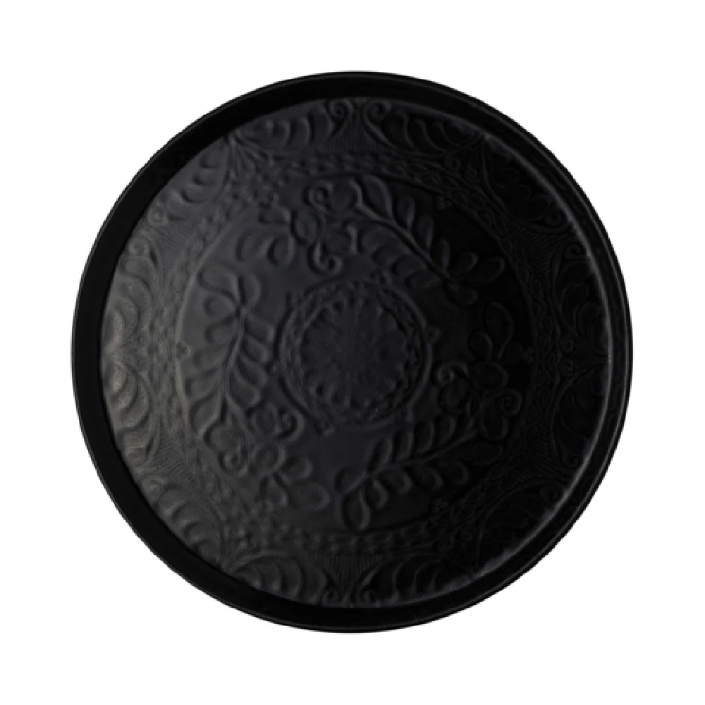 Steelite A106P801 10.75 Inch Talavera Motiva Noche Round Plate Aluminum Vitrified Steelite A106P801 10.75 Inch Talavera Motiva Noche Round Plate Aluminum Vitrified