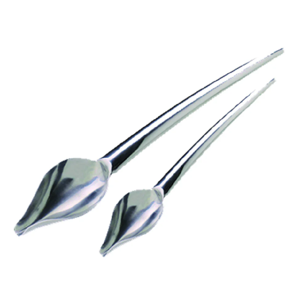 Zeroll 6100-SS 7-1/2 Inch and 9 Inch Spoon Set with stainless steel construction