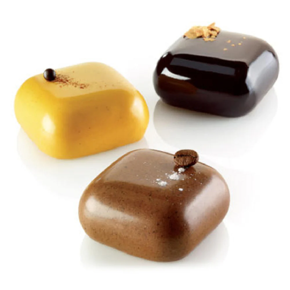 Louis Tellier CURVE GEM100 13.3 Inch Silicone Food Mold with Nonstick Design