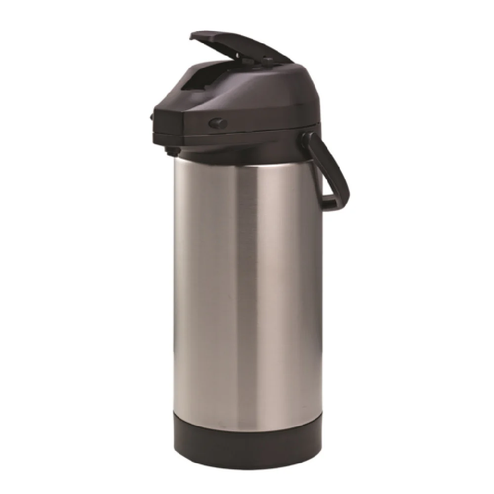 Service Ideas SVAP38CPL 3.8 Liter Lock N Carry Airpot Stainless Steel with Black Lid Service Ideas SVAP38CPL 3.8 Liter Lock N Carry Airpot Stainless Steel with Black Lid