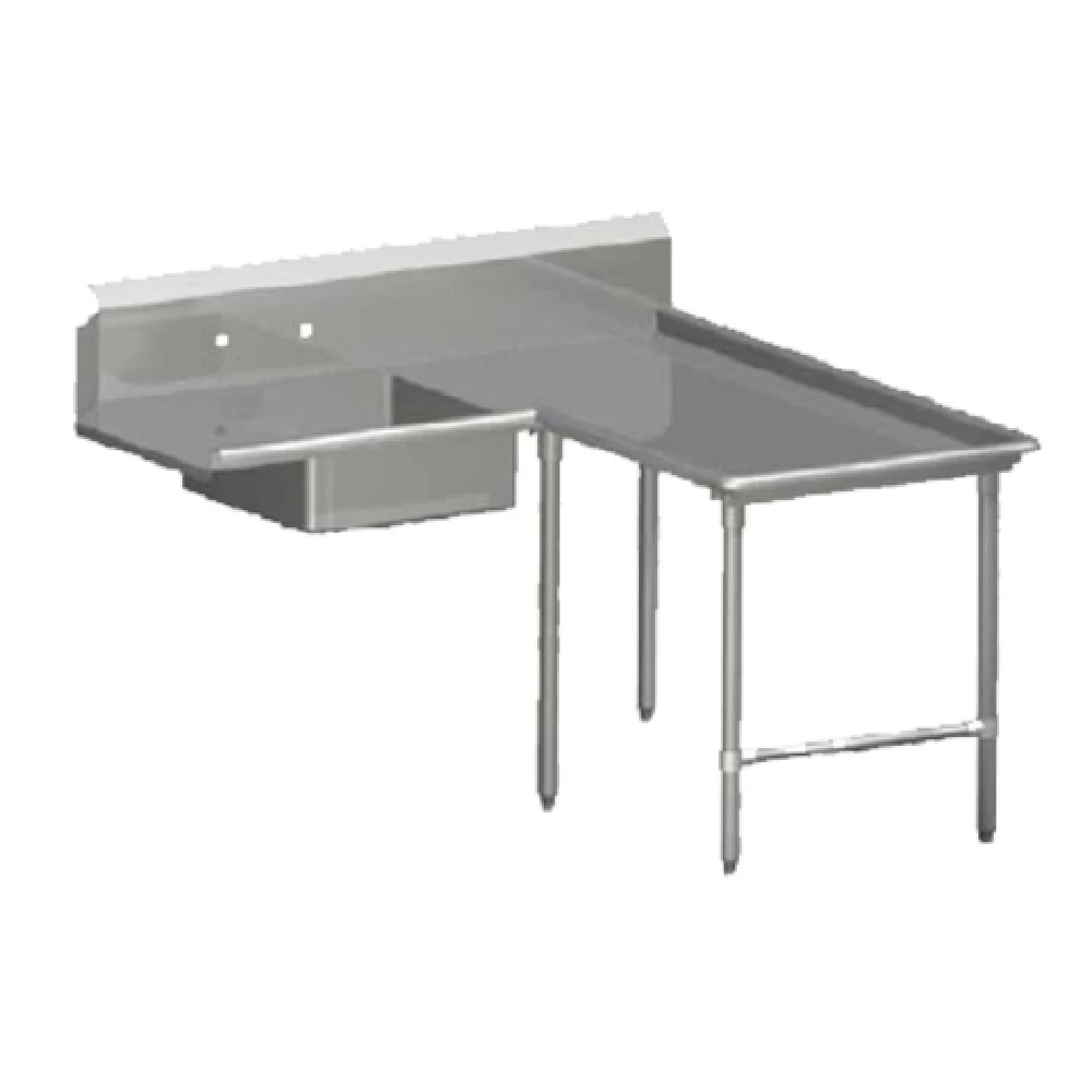 John Boos SDT4-I6048SBK-R 60 Inch Pro Bowl Soiled Dishtable Island Design John Boos SDT4-I6048SBK-R 60 Inch Pro Bowl Soiled Dishtable Island Design